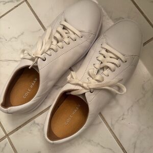 Cole Haan White Sneakers, Used 1 time to play Pickle Ball.